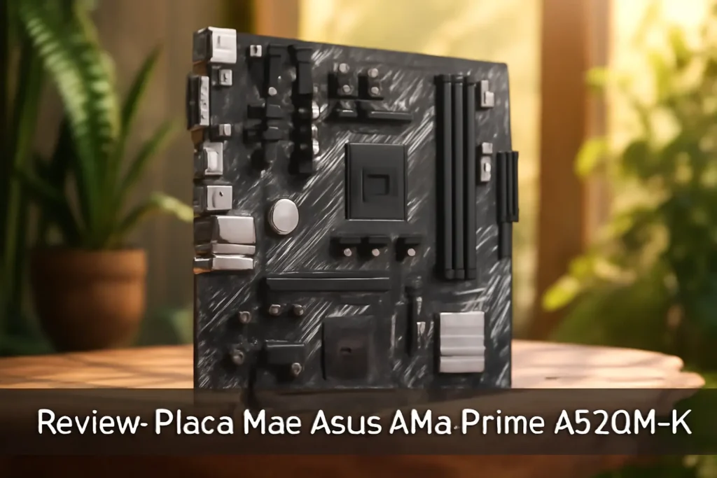 Placa Mãe Asus AM4 Prime A520M-K 2xDDR4 mATX - Desempenho e Confiabilidade