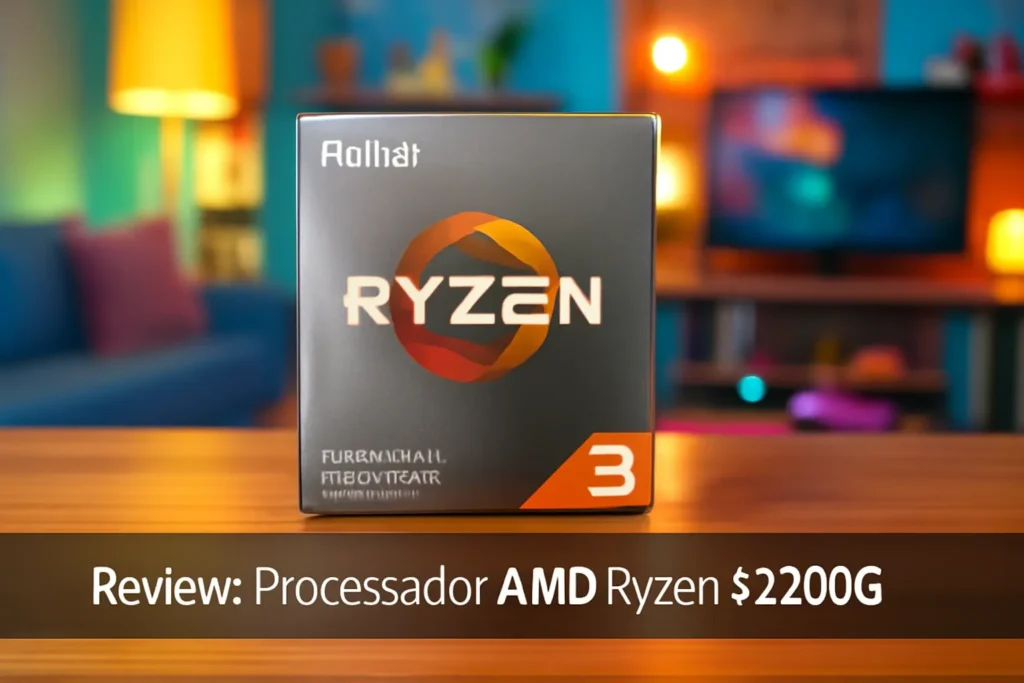 Processador AMD Ryzen R3-3200G 4GHz AM4 6MB Cache: Desempenho e Gráficos Integrados