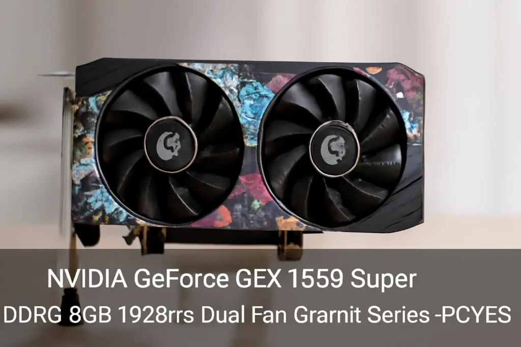 Placa de Vídeo NVIDIA GeForce GTX 1660 Super GDDR6 6GB 192Bits Dual-Fan Graffiti Series - PCYES