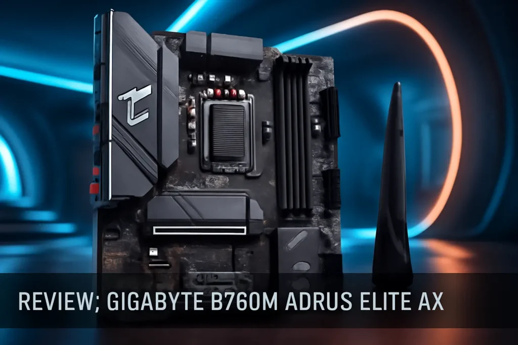 GIGABYTE B760M AORUS Elite AX: Placa Mãe para Jogos com DDR5 e Wi-Fi 6E
