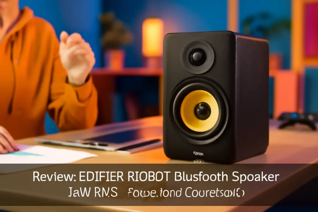 Caixa de Som Bluetooth EDIFIER R1080BT 24W RMS - Potência e Conectividade