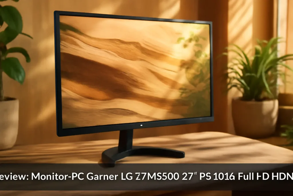 Monitor PC Gamer LG 27MS500 27” IPS 100Hz Full HD HDMI