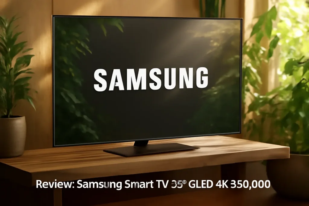 Samsung Smart TV 55" QLED 4K 55Q60D - Tecnologia de Pontos Quânticos, Design AirSlim