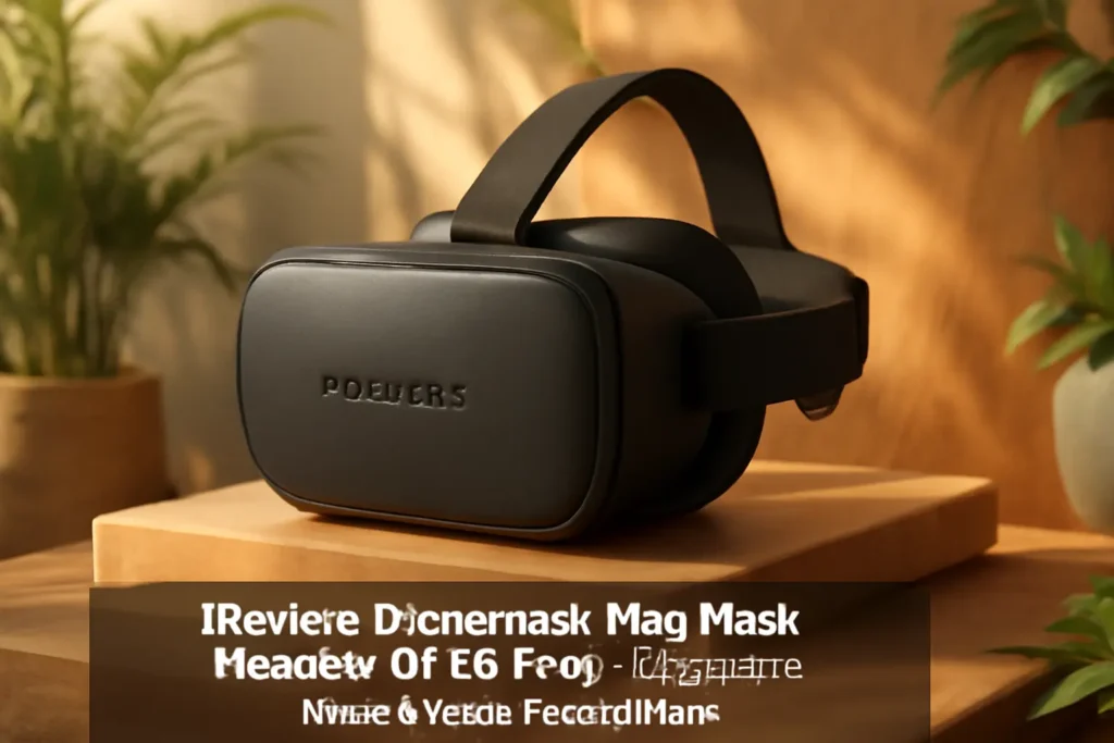 Dronemask MagiMask Headset VR 3.5 Preto - Experiência Imersiva para Smartphone