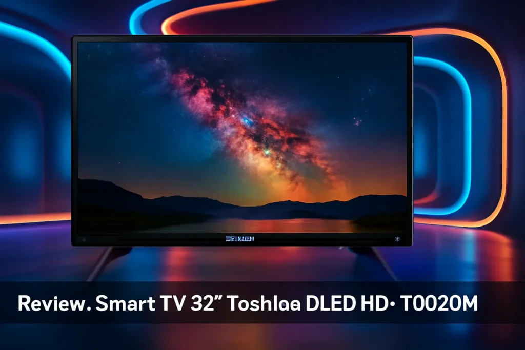 Smart TV 32" Toshiba DLED HD - TB020M: Qualidade de Imagem e Conectividade