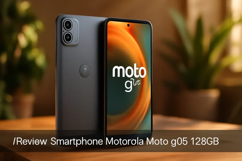 Smartphone Motorola Moto g05-128GB: Desempenho Imbatível e Câmera de 50MP