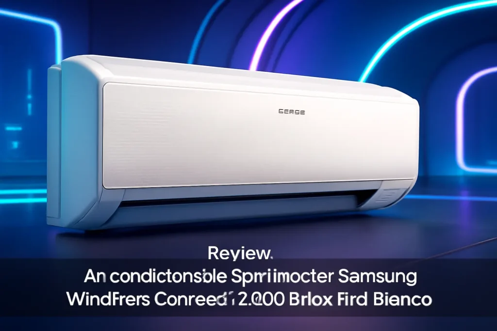 Ar-condicionado Split Inverter Samsung WindFree Connect 12.000 BTUs Frio Branco