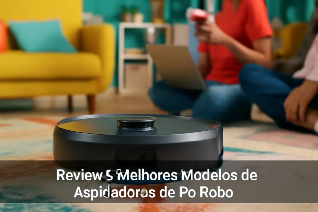 5 Melhores Modelos de aspiradores de pó robo