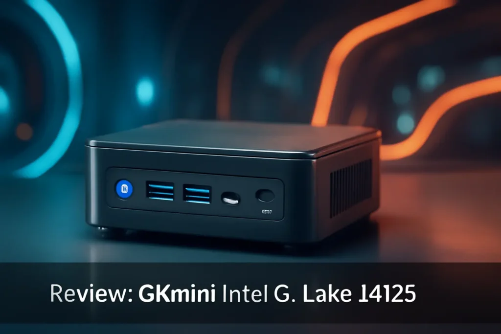 Cpu Mini PC GKmini Intel G. Lake J4125 256GB SSD 8GB: Desempenho Compacto e Potente