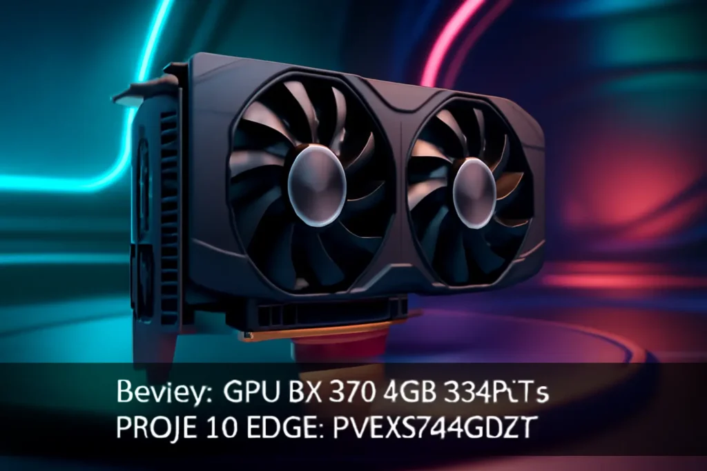 GPU RX 570 4GB 256BITS PROJETO EDGE PVEX5704GB2F - Desempenho de Alta Qualidade para Jogos