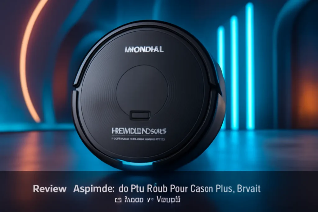 Aspirador de Pó Robô Fast Clean Plus, Bivolt, MONDIAL - RB-03: Praticidade e Alta Performance