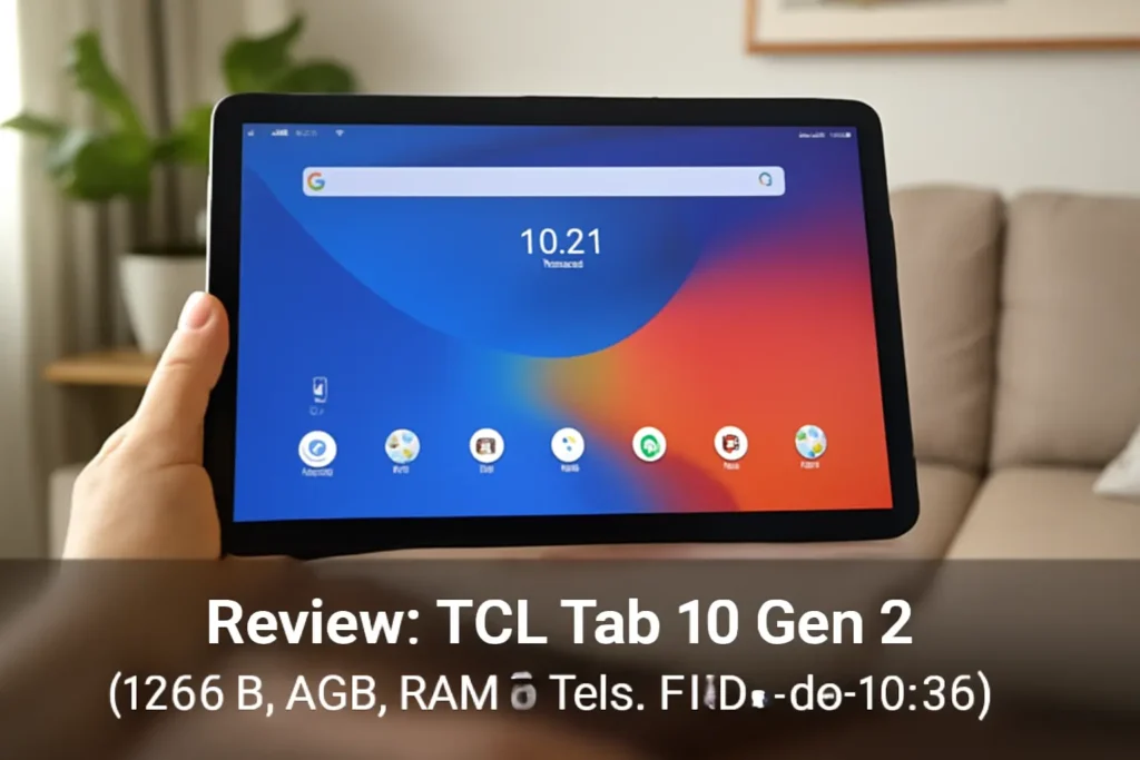 Tablet TCL Tab 10 Gen 2: 128GB, 4GB RAM e Tela FHD+ de 10,36”