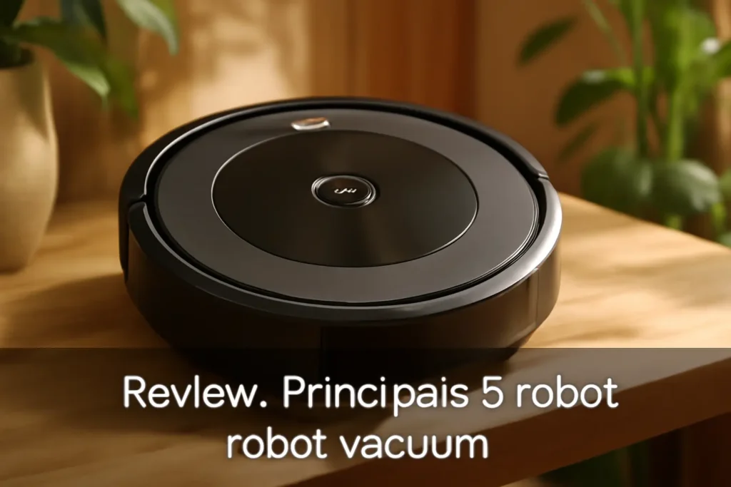 Principais 5 robot robot vacuum