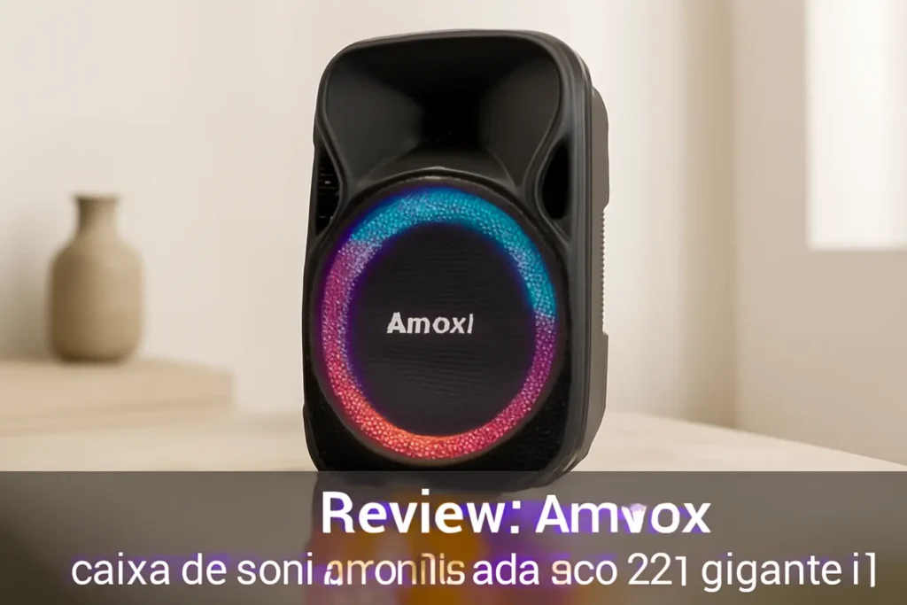 Cinco Melhores Modelos de Amvox caixa de som amplificada aca 221 gigante ii