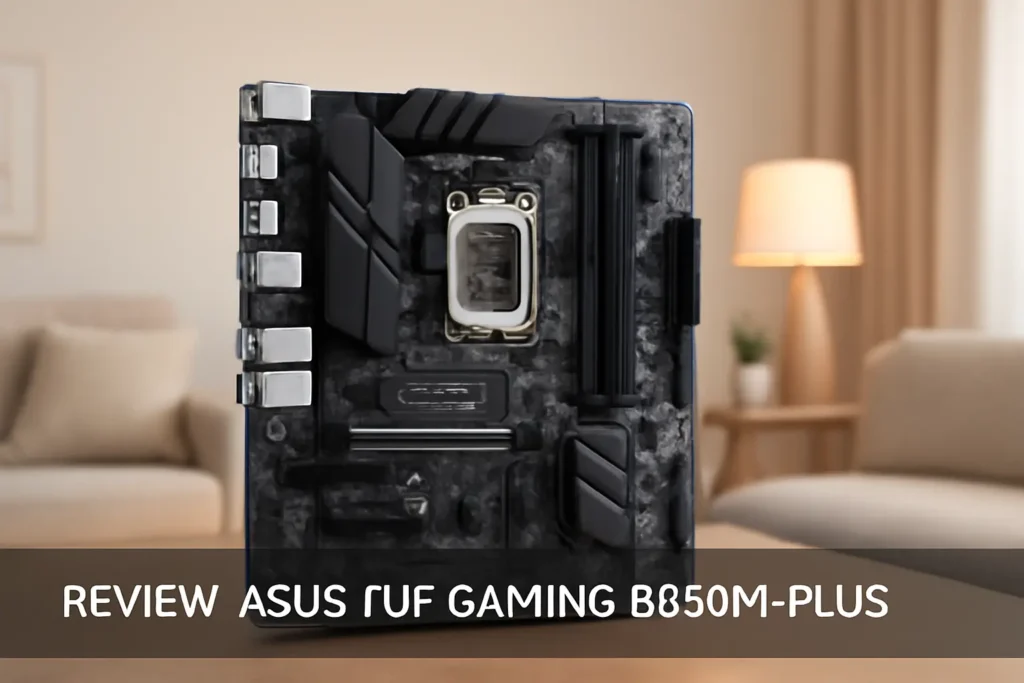 ASUS TUF GAMING B850M-PLUS WIFI Placa-mãe AMD AM5 ATX 18 Portas USB