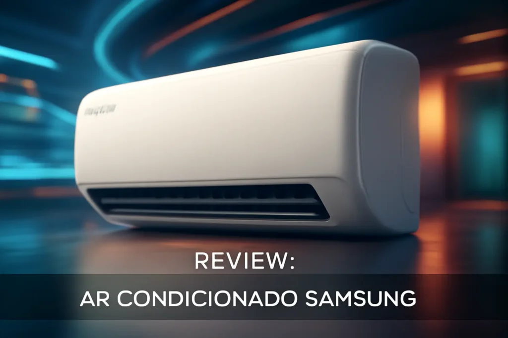 Ar Condicionado Split Hi Wall Samsung PowerVolt AI Inverter 12.000 Btus Frio Bivolt R-32