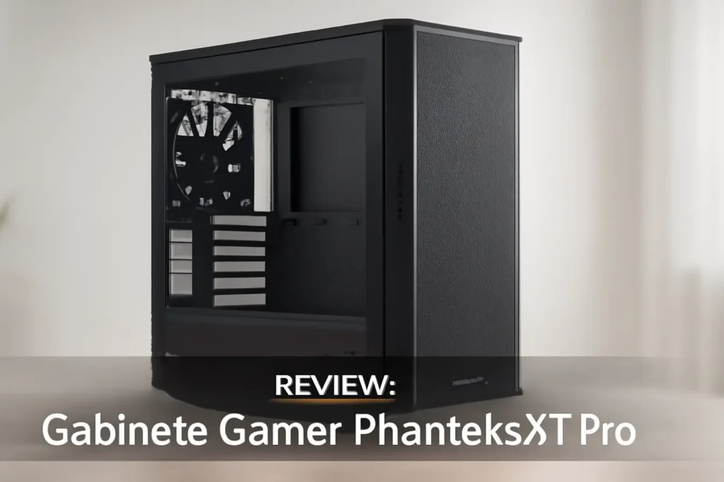 Gabinete Gamer Phanteks XT Pro Preto: Design e Funcionalidade para Gamers