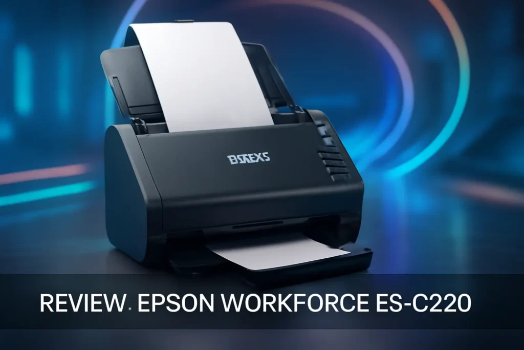 Epson Workforce ES-C220 Scanner Compacto: Digitalização Rápida e Eficiente para Seu Escritório