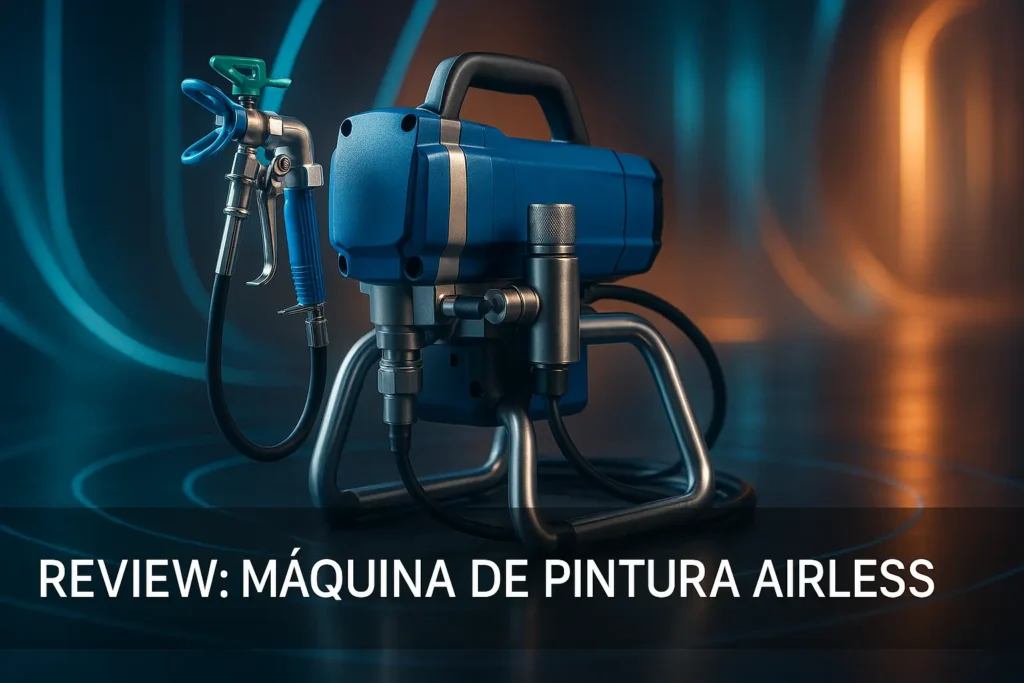 Máquina de Pintura Airless Vonder 1,3 Hp 220V: potência e eficiência para obras leves