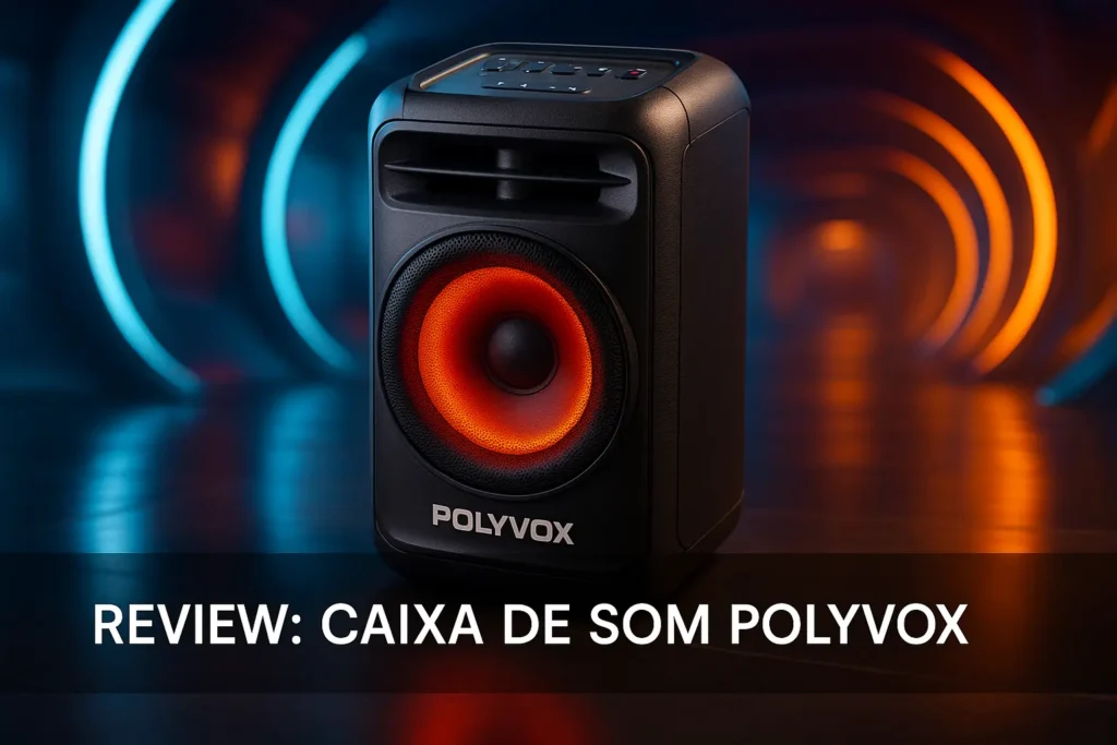 Polyvox Torre XT-990: potência sonora com visual Full LED