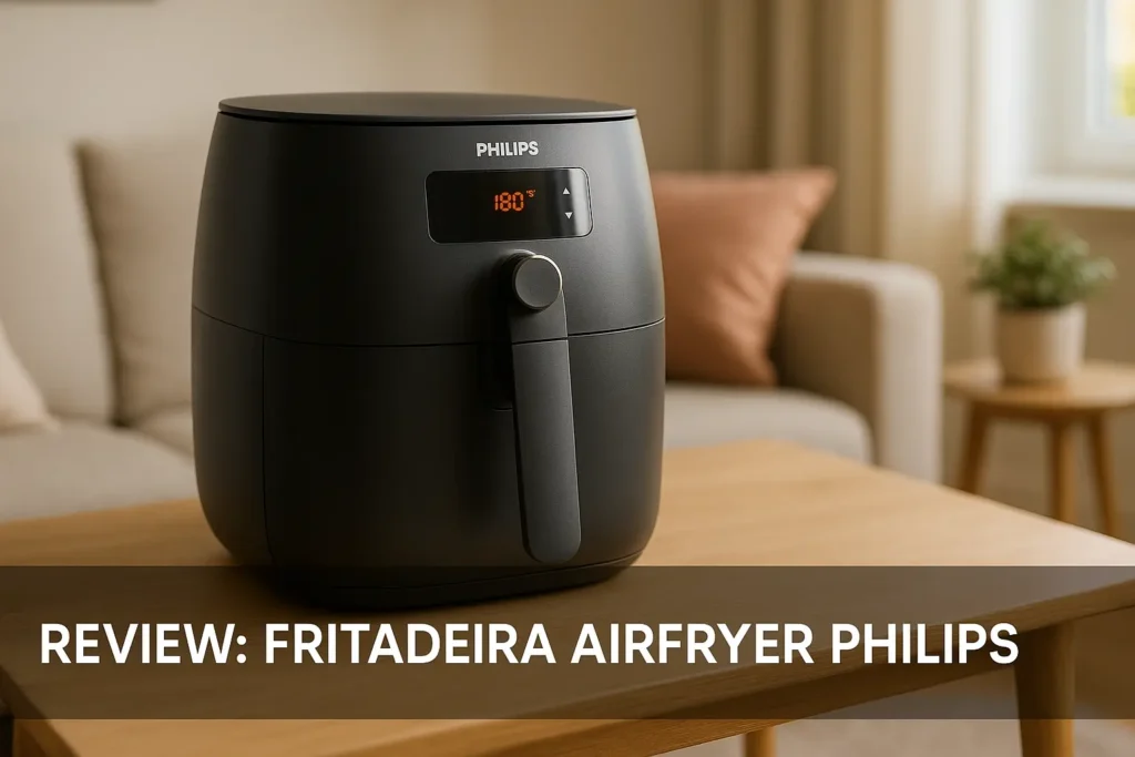 Fritadeira Airfryer Série 3000 Grill Edition Philips Walita com 4.1L