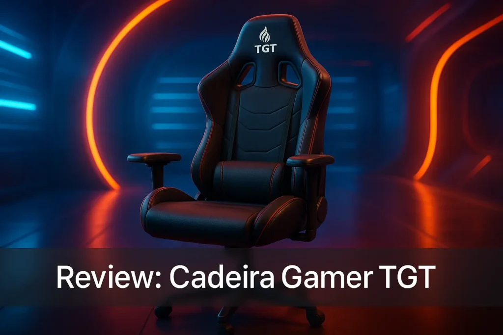 Cadeira Gamer TGT Heron TC com Espuma Moldada