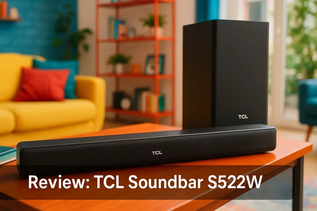 TCL Soundbar S522W com Subwoofer Sem Fio e 522W