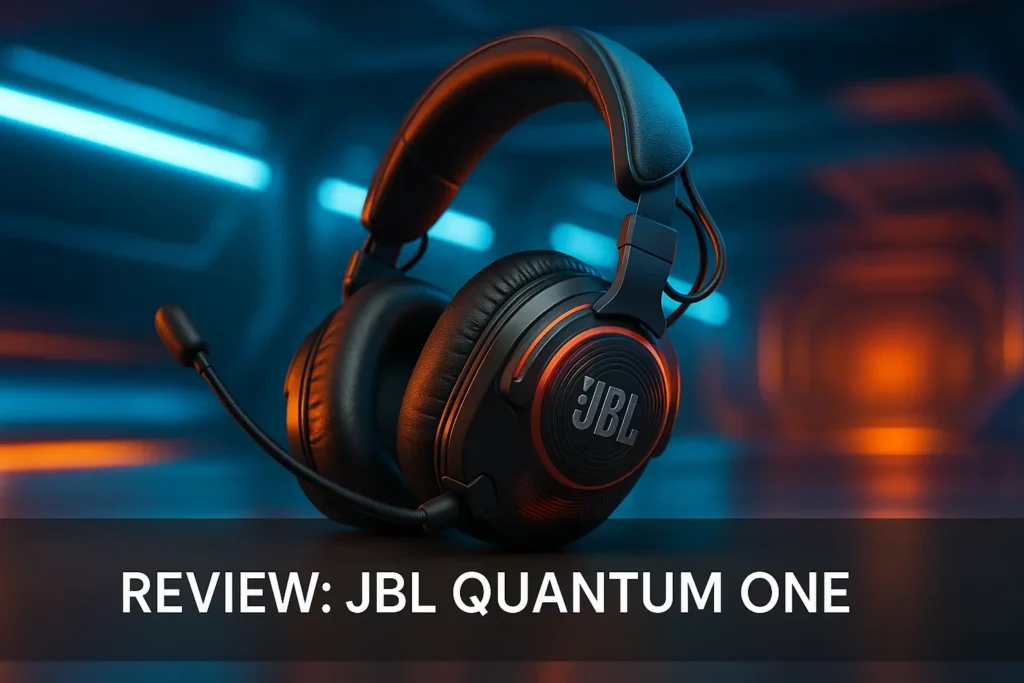 JBL Quantum One: Headset Gamer com Áudio 3D e Conforto Extremo