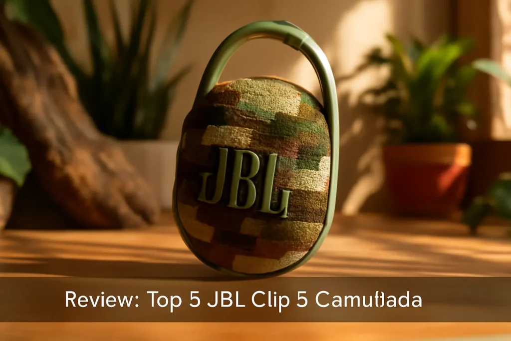 Top 5 JBL clip 5 camuflada