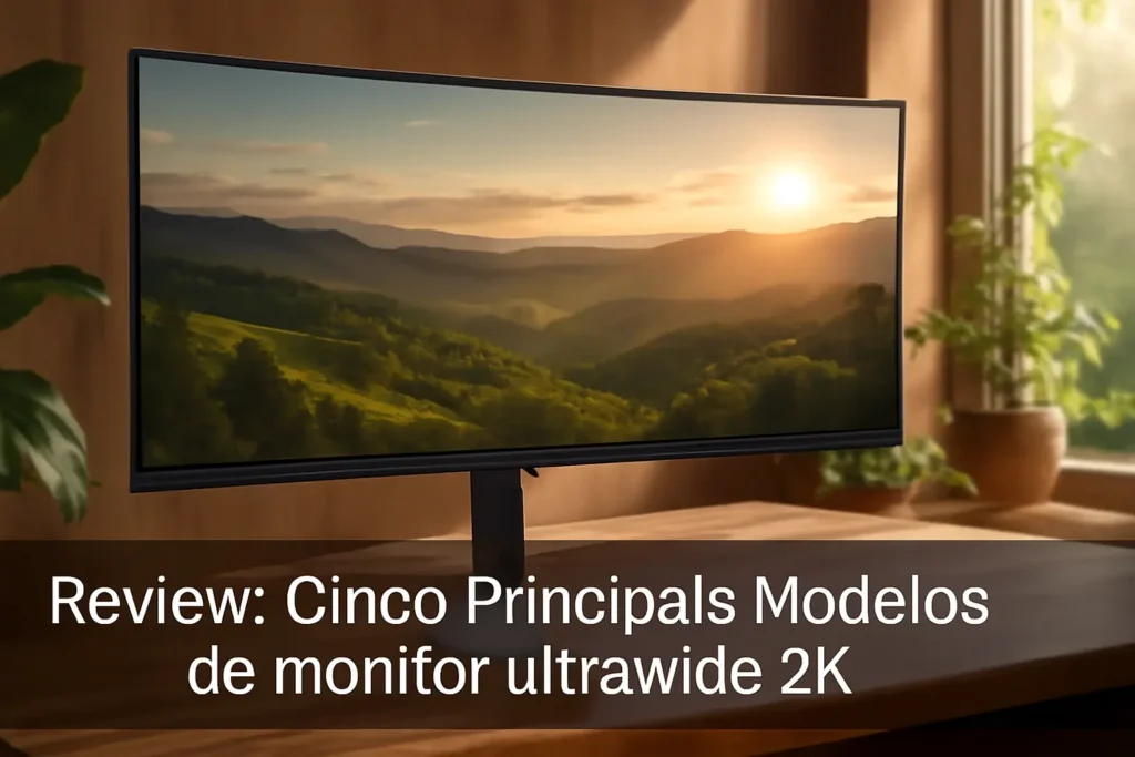 Cinco Principais Modelos de monitor ultrawide 2k