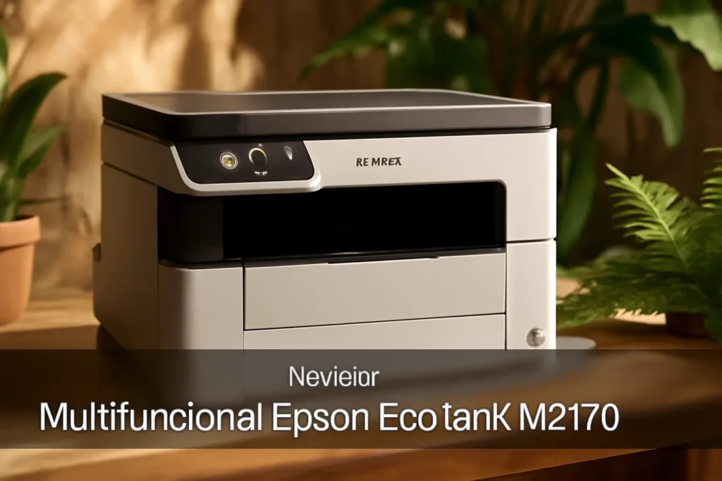Multifuncional Epson EcoTank M2170 - Tanque de Tinta Monocromática, Wi-Fi Direct, Ethernet, Duplex Automático