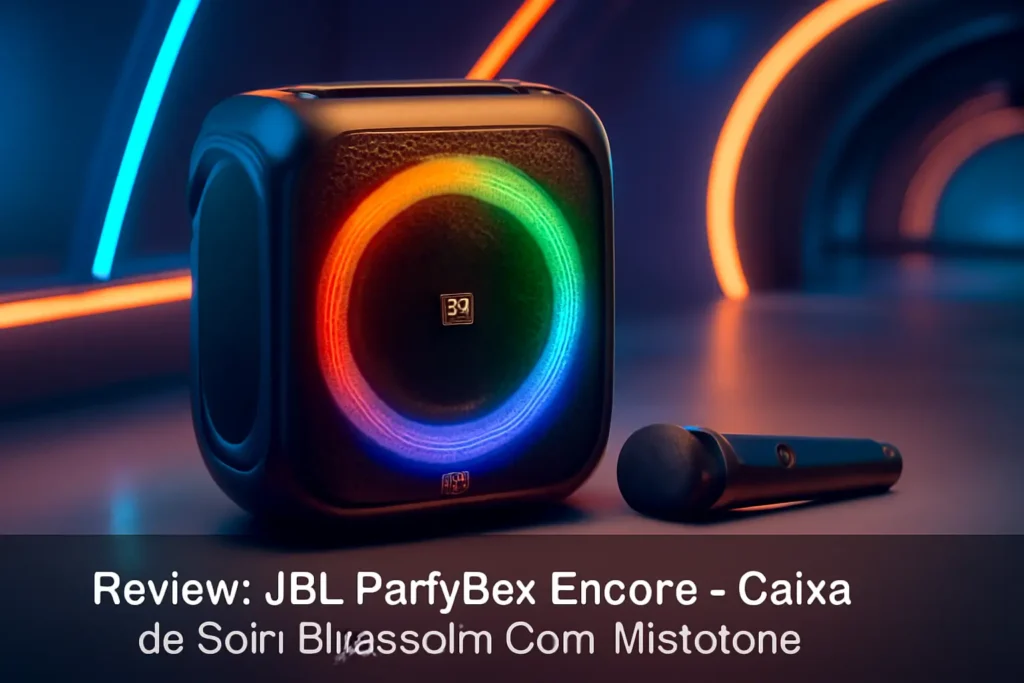 JBL PartyBox Encore - Caixa de Som Bluetooth, Com Microfone