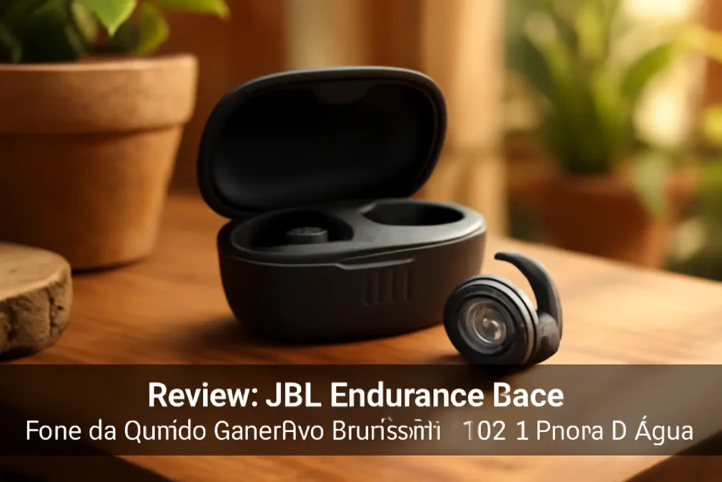JBL Endurance Race: Fone de Ouvido Esportivo Bluetooth TWS à Prova D'Água