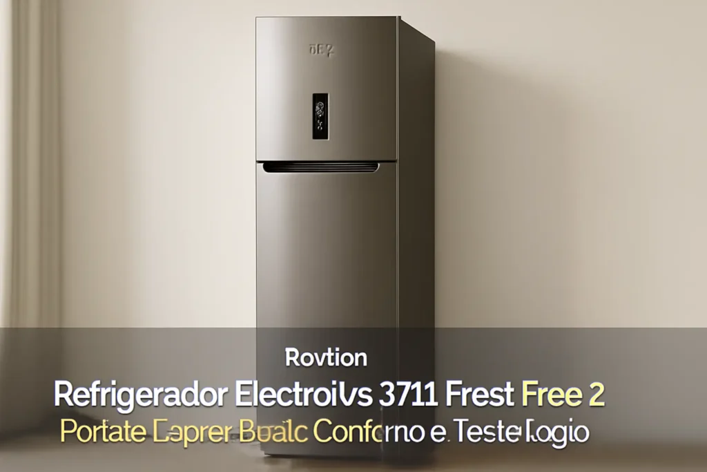 Refrigerador Electrolux 371L Frost Free 2 Portas: Capacidade, Conforto e Tecnologia