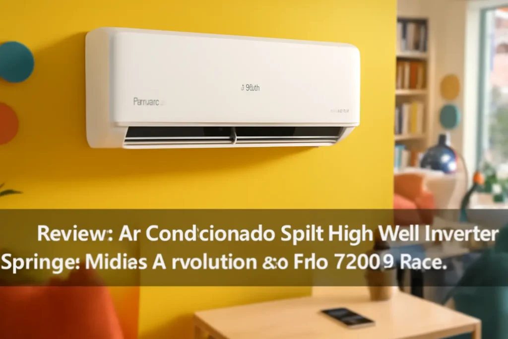 Ar Condicionado Split High Wall Inverter Springer Midea Airvolution Só Frio 12000 Btus