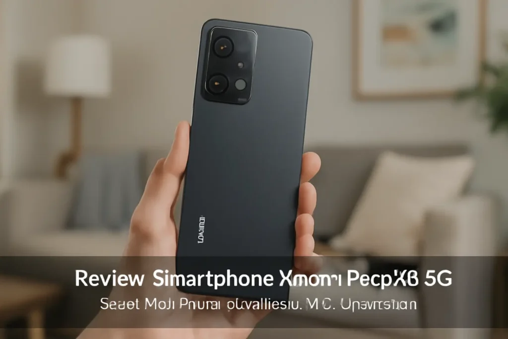 Smartphone Xiaomi Poco X6 5G: Desempenho e Câmera de Alta Qualidade