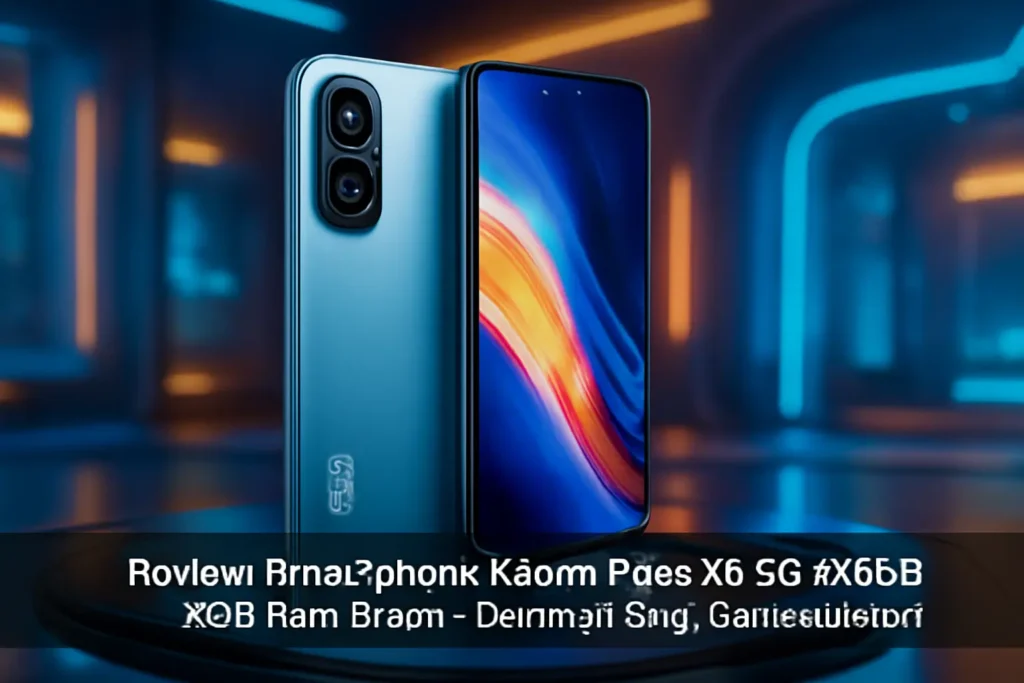 Smartphone Xiaomi Poco X6 5G 256GB / 8GB Ram (Azul) – Desempenho e Conectividade