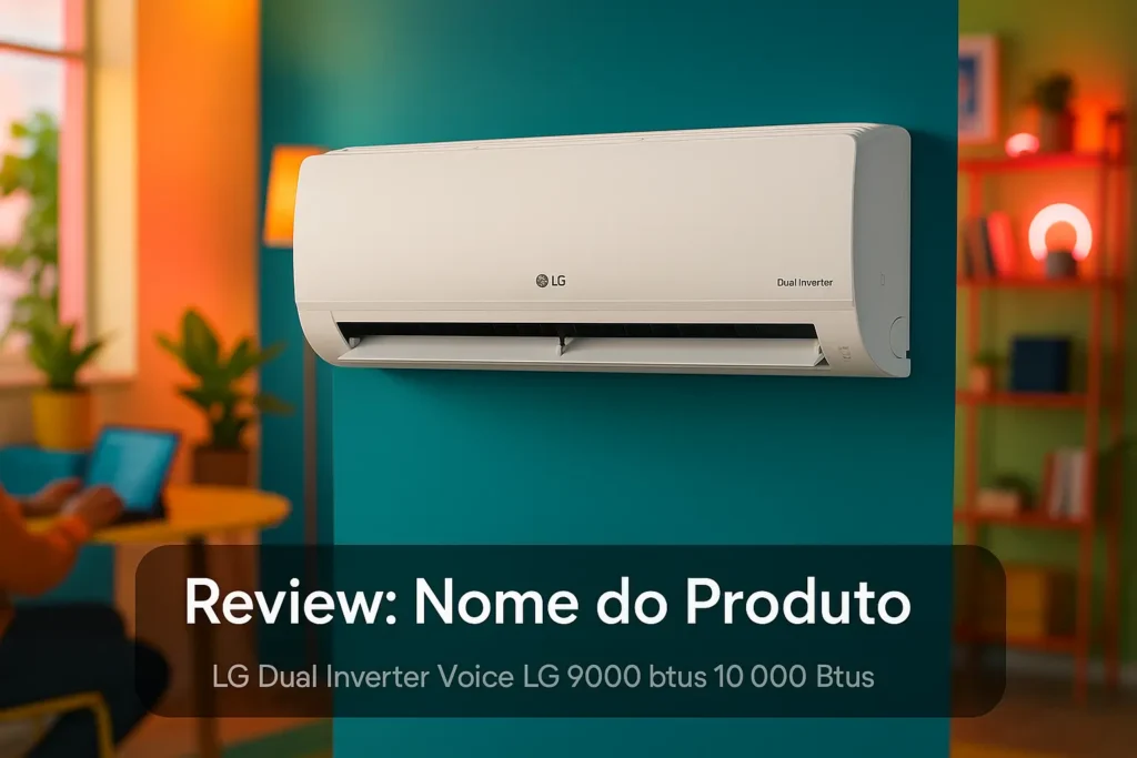 Cinco Melhores Modelos de ar condicionado split hw dual inverter voice LG 9000 btus