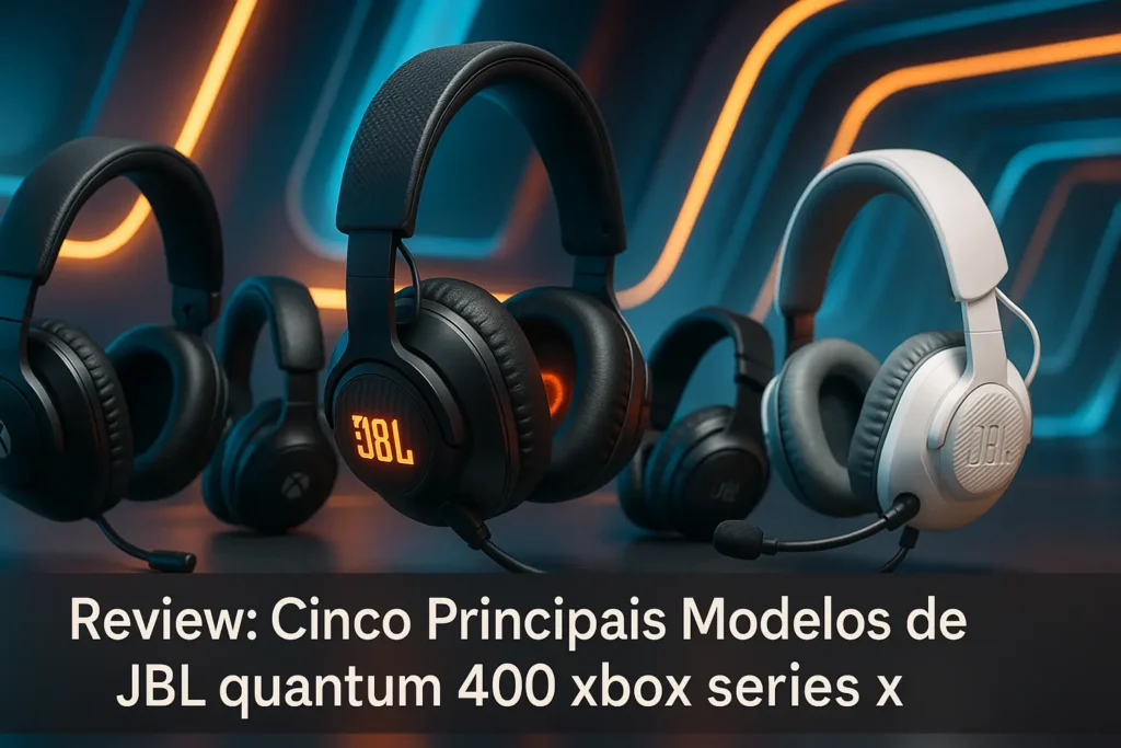 Cinco Principais Modelos de JBL quantum 400 xbox series x