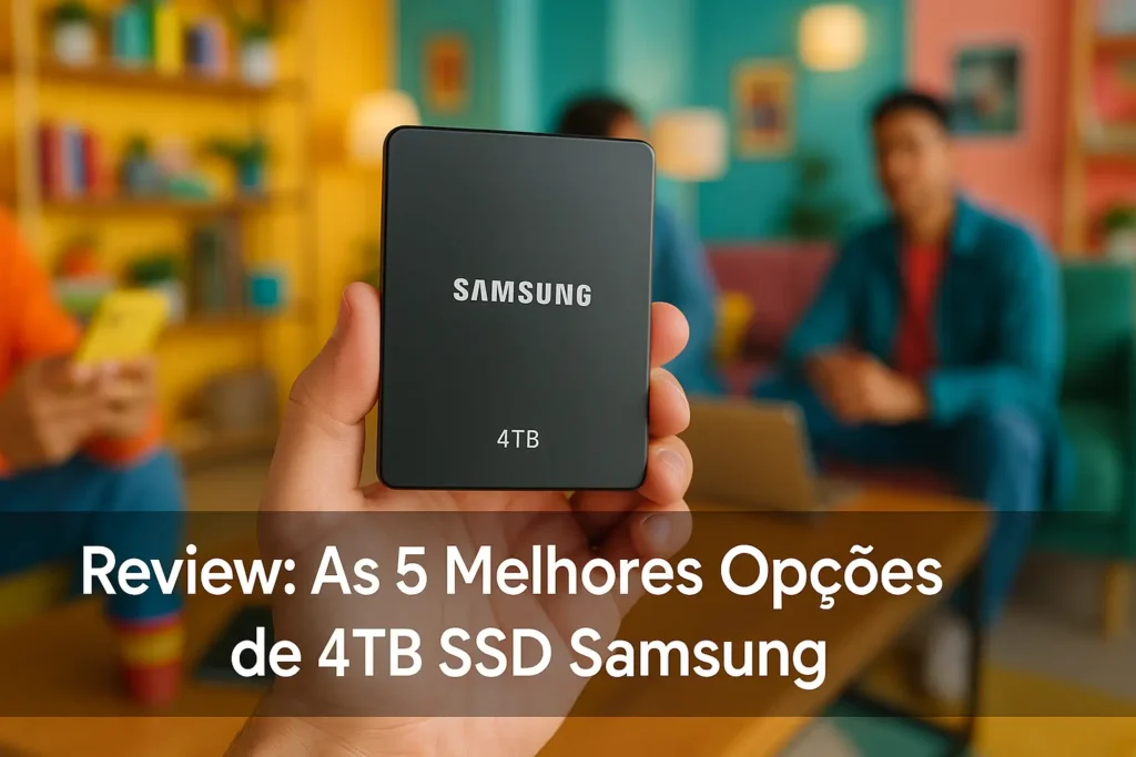 As 5 Melhores Opções de 4tb SSD Samsung