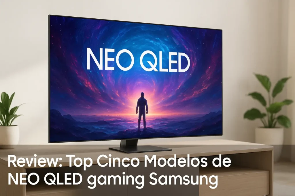 Top Cinco Modelos de NEO QLED gaming Samsung