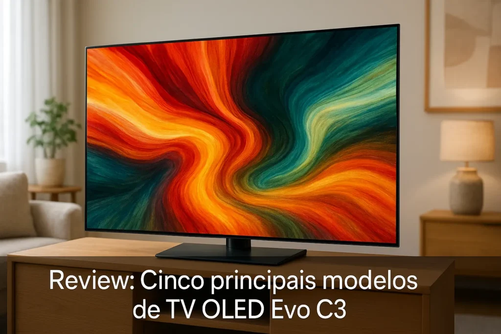 Cinco Principais Modelos de TV OLED EVO c3