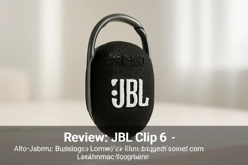 JBL Clipe 5 – Alto-falante Bluetooth ultraportátil e impermeável com mosquetão integrado