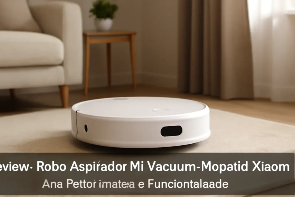 Robô Aspirador Mi Vacuum-Mop Essential Xiaomi: Alta Performance e Funcionalidade