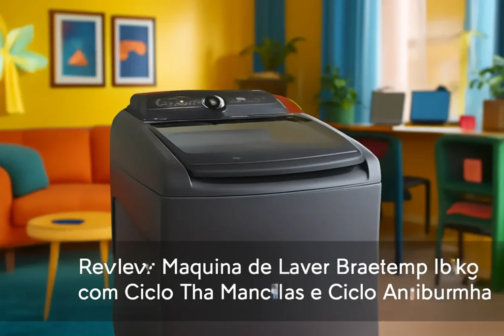Máquina de Lavar Brastemp 13Kg com Ciclo Tira Manchas e Ciclo Antibolinha