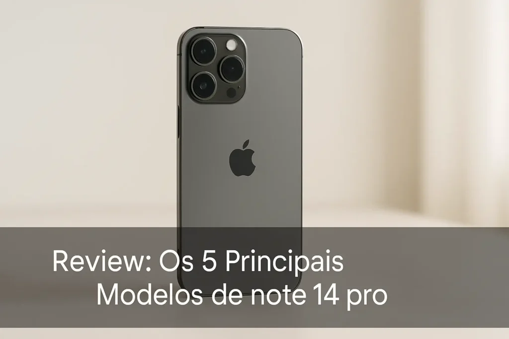 Os 5 Principais Modelos de note 14 pro