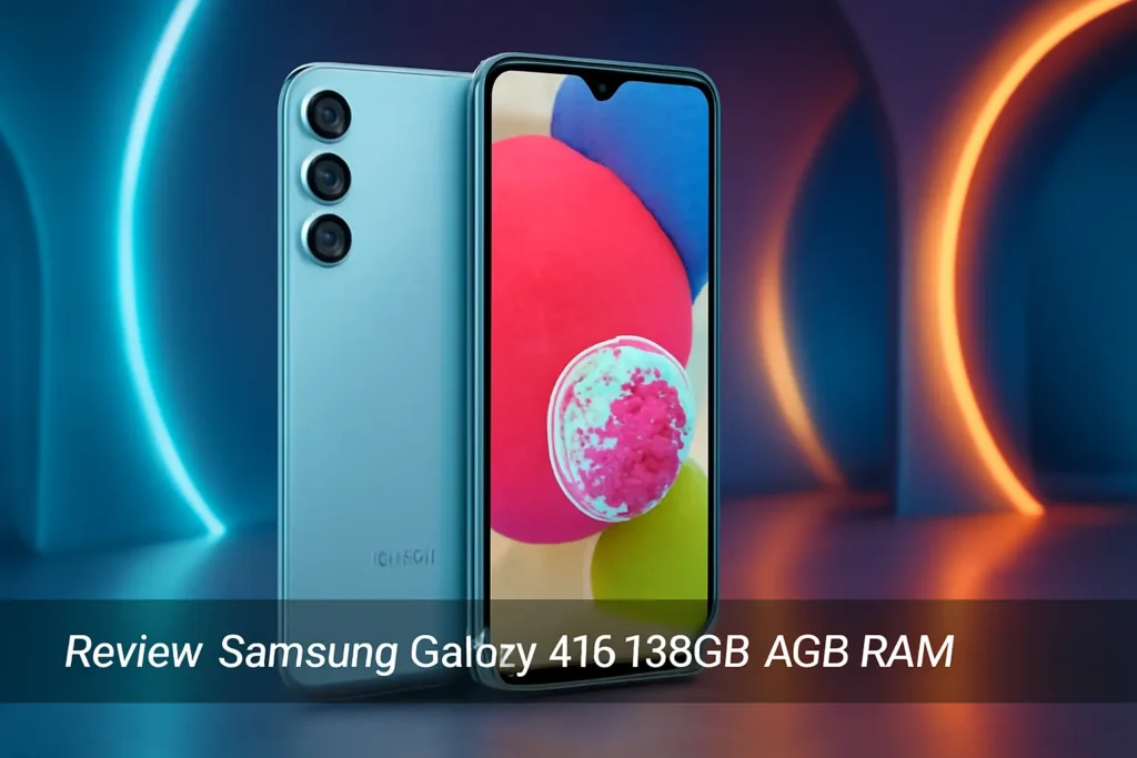 Celular Samsung Galaxy A15 128GB, 4GB RAM, Tela Infinita de 6.5" Azul Claro