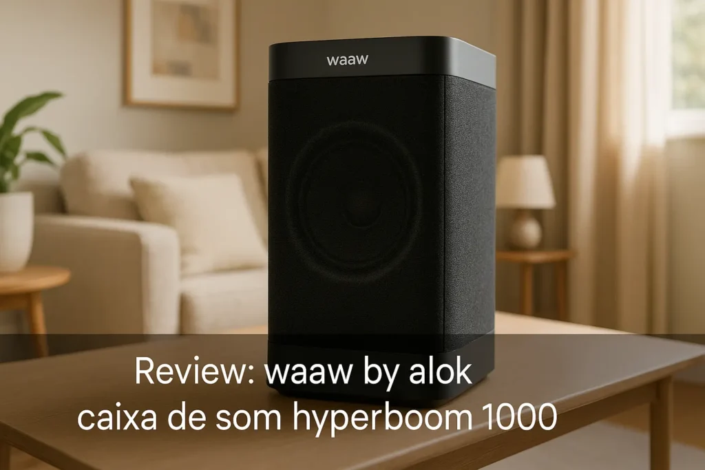 Principais Cinco waaw by alok caixa de som hyperboom 1000