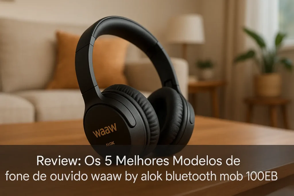 Os 5 Melhores Modelos de fone de ouvido waaw by alok bluetooth mob 100eb