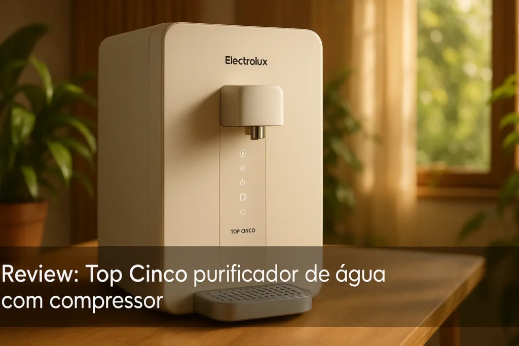 Top Cinco purificador de água com compressor electrolux